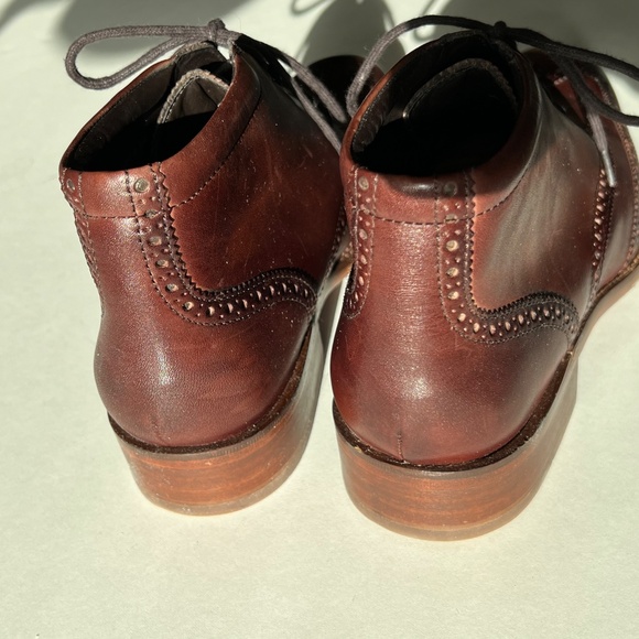 Cole Haan Modern Wingtip Leather Boots.  Men’s US SIze 9 - Picture 5 of 9
